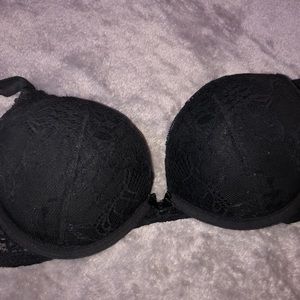La senza Black double push up bra